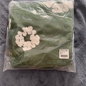 Green DENIM TEARS Hoodie Size Medium